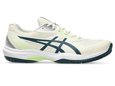 Asics Game FF Mens Pickleball Shoe Cream/Tranquil Teal