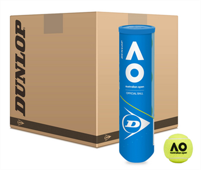 Dunlop Australian Open Tennis Ball Carton (6 Dozen)