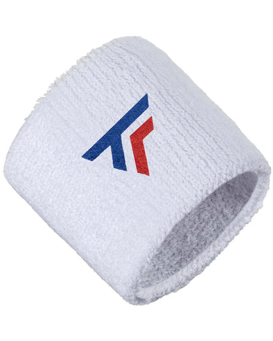 TECNIFIBRE Wristband 2pk - White