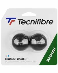 Tecnifibre Blue Dot Squash Balls 2pk