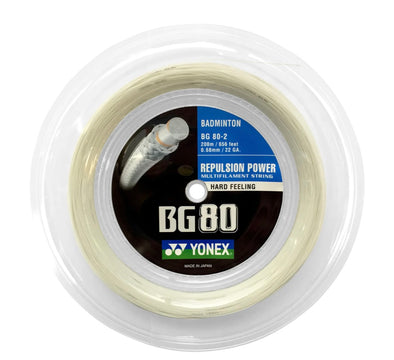 Yonex Bg 80 reel string (white)