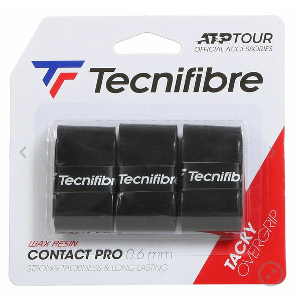 Tecnifibre Contact Pro 3pk over grips-Black