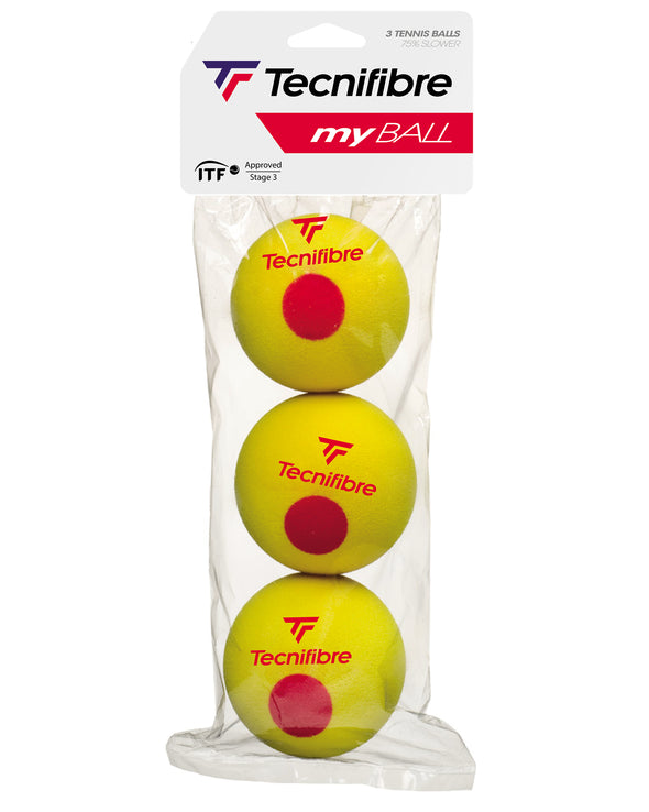 Tecnifibre TF My New Ball Stage 3 Foam 3 Balls